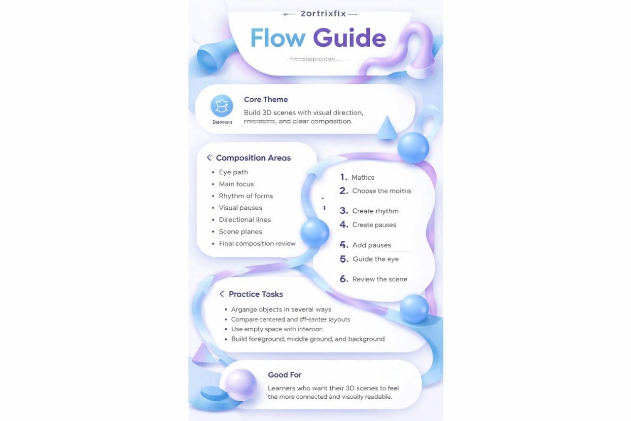 Flow guide with Zoritrix branding on a white background